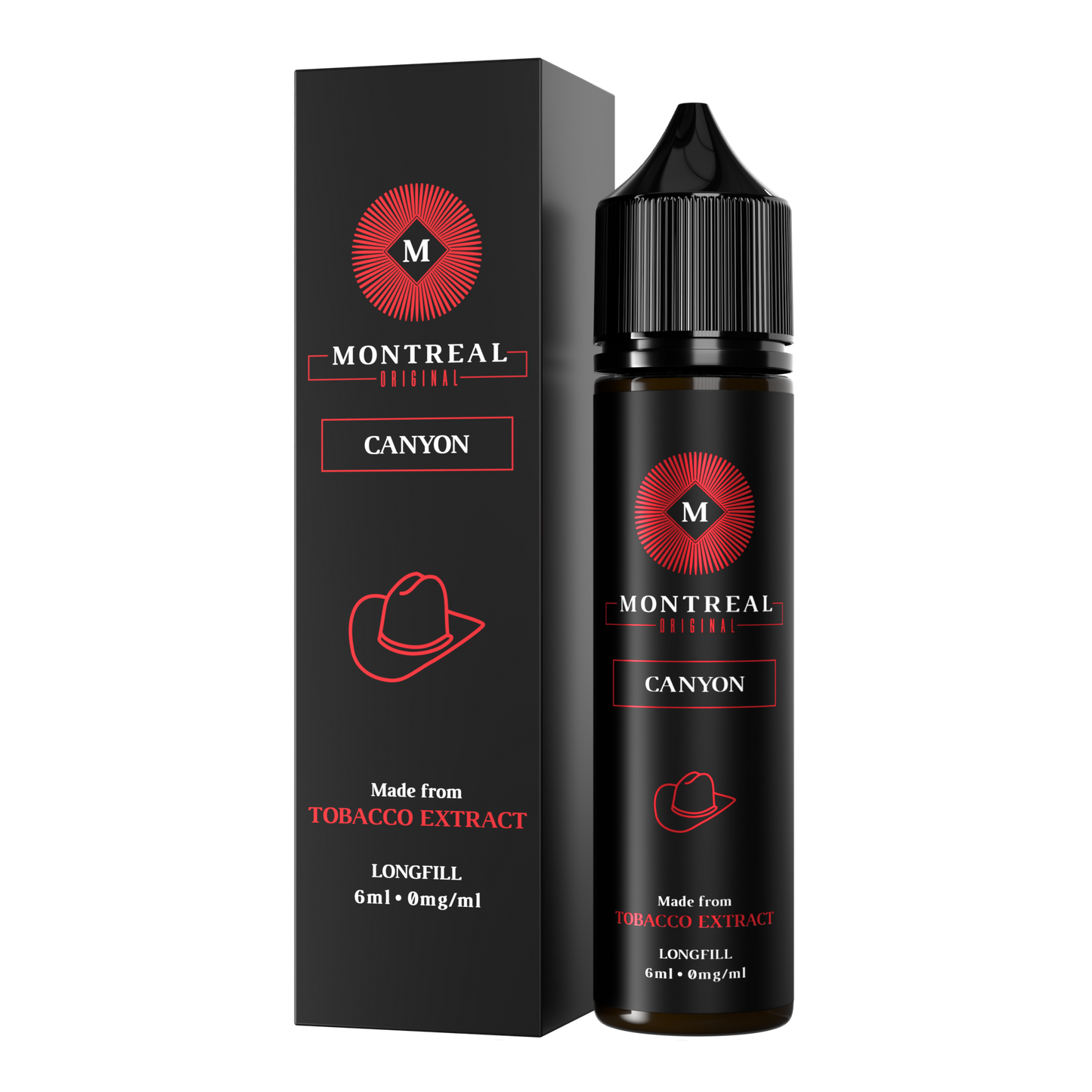 Montreal Original - Canyon - 6ml E-liquid Concentrate - 60ml Longfill - Ubervape