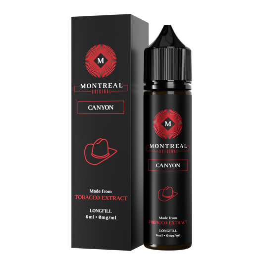 Montreal Original - Canyon - 6ml E-liquid Concentrate - 60ml Longfill - Ubervape