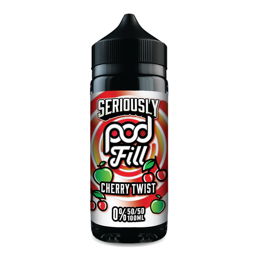 Seriously Doozy Pod Fill - Cherry Twist 120ml 50/50 Shortfill