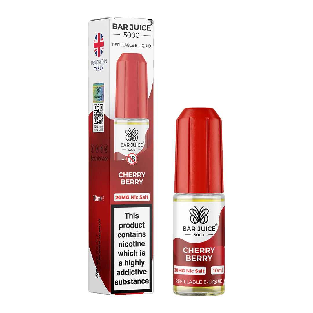 Bar Juice 5000 - Nic Salts - Cherry Berry