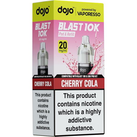 Vaporesso DOJO Blast 10K - Pod & Refill 10ml - Cherry Cola - Ubervape