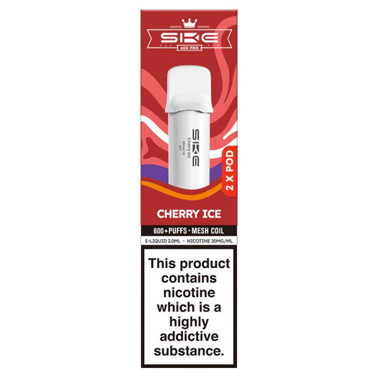 SKE 600 Pro Pods - Cherry Ice - 2ml Pre-filled Pods x2 (Pack)