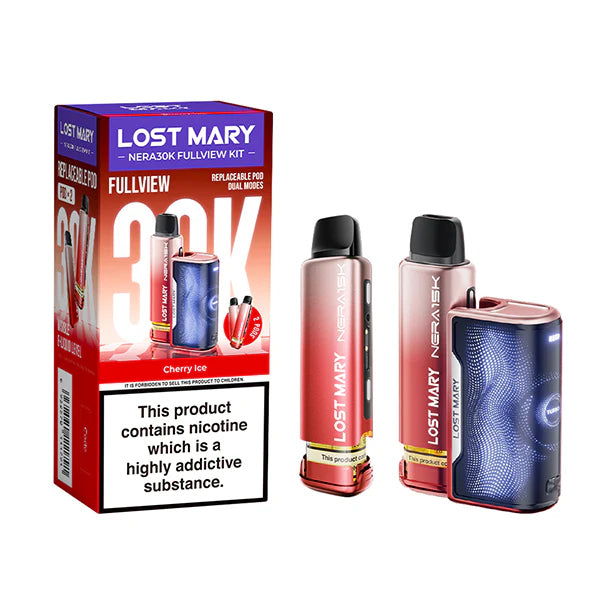 Lost Mary Nera30k - Rechargeable Disposable Pod Device - Cherry Edition
