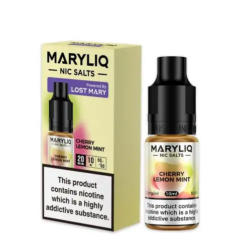 Lost Mary MARYLIQ - Cherry Lemon Mint 10ml E-liquid Salt Nic