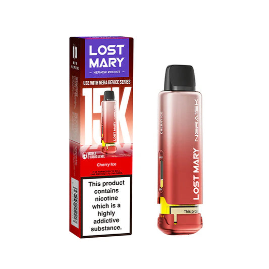Lost Mary Nera15k - Rechargeable Disposable Pod Device - Cherry Ice