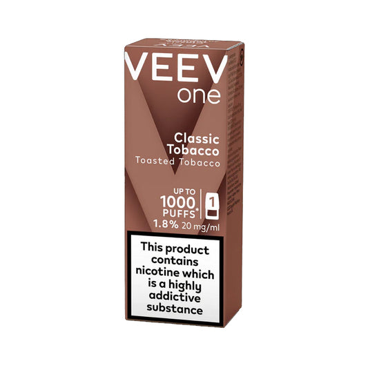 VEEV ONE - Classic Tobacco - 2ml Pre-filled Pod x 1 (Pack) - Ubervape
