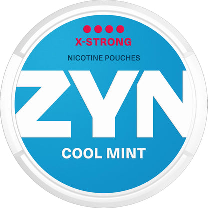 ZYN Nicotine Pouches - Cool Mint - 9.5mg or 11mg (Pack of 21)