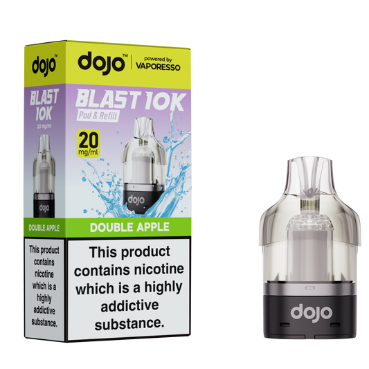 Vaporesso DOJO Blast 10K - Pod & Refill 10ml - Double Apple