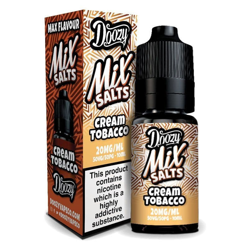Doozy Mix - Cream Tobacco E-liquid Salt Nic - DISCONTINUED