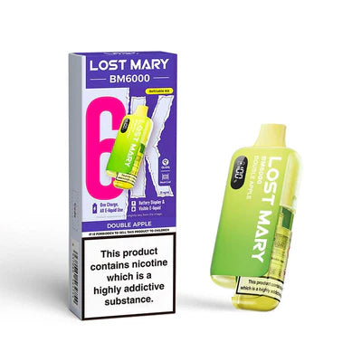 Lost Mary BM6000 - Rechargeable Replacement Pod Device - Double Apple