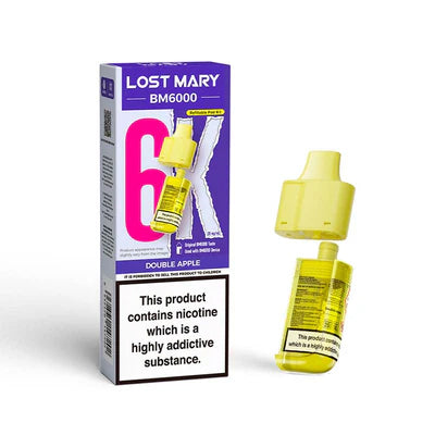 Lost Mary BM6000 - Replacement Pods - Double Apple
