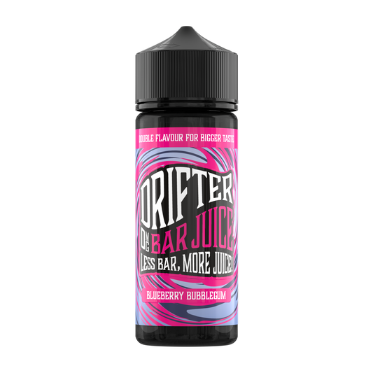 Drifter Bar Juice - Blueberry Bubblegum 120ml 50/50 Shortfill
