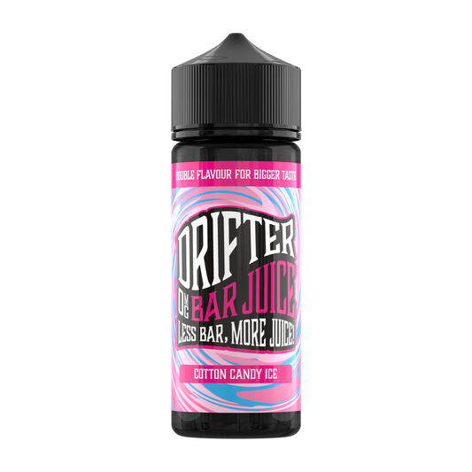 Drifter Bar Juice - Cotton Candy Ice 120ml 50/50 Shortfill