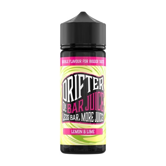 Drifter Bar Juice - Lemon and Lime 120ml 50/50 Shortfill