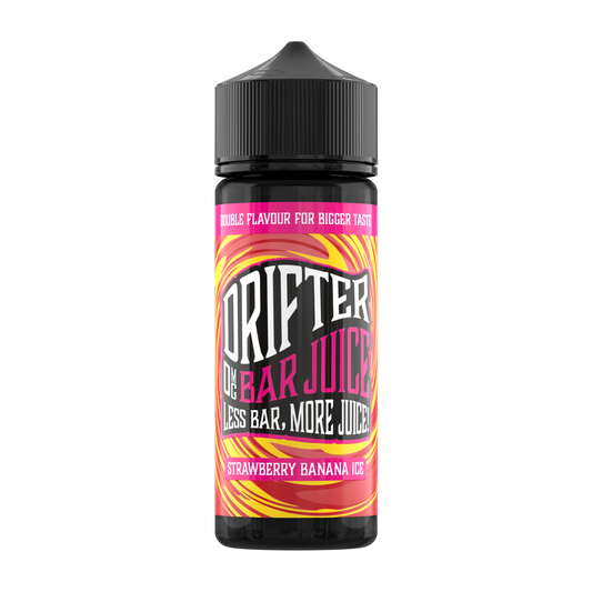 Drifter Bar Juice - Strawberry Banana Ice 120ml 50/50 Shortfill