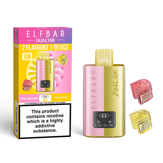 Elfbar Dual 10k - Rechargeable Disposable Pod Device - Fizzy Edition