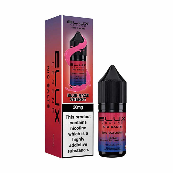 Elux Legend - Blue Razz Cherry 10ml E-liquid Salt Nic - Ubervape