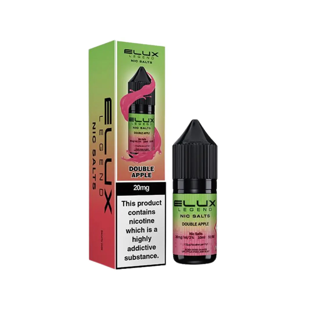 Elux Legend - Double Apple 10ml E-liquid Salt Nic - Ubervape