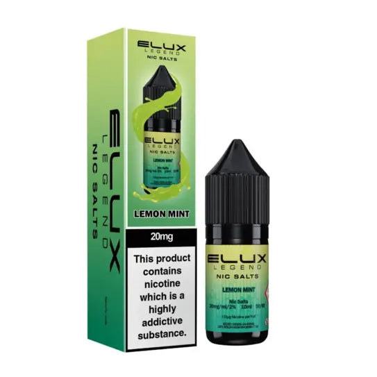 Elux Legend - Lemon Mint 10ml E-liquid Salt Nic - Ubervape