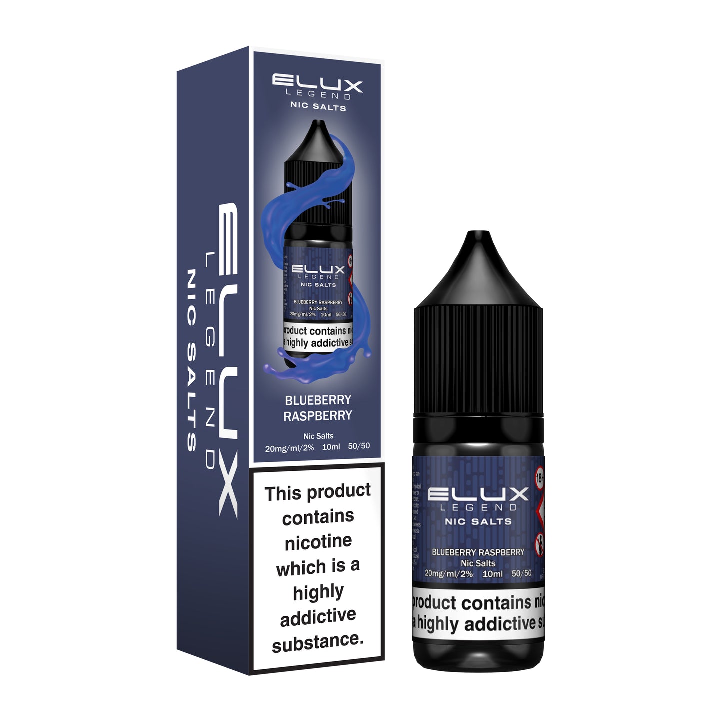 Elux Legend - Blueberry Raspberry 10ml E-liquid Salt Nic