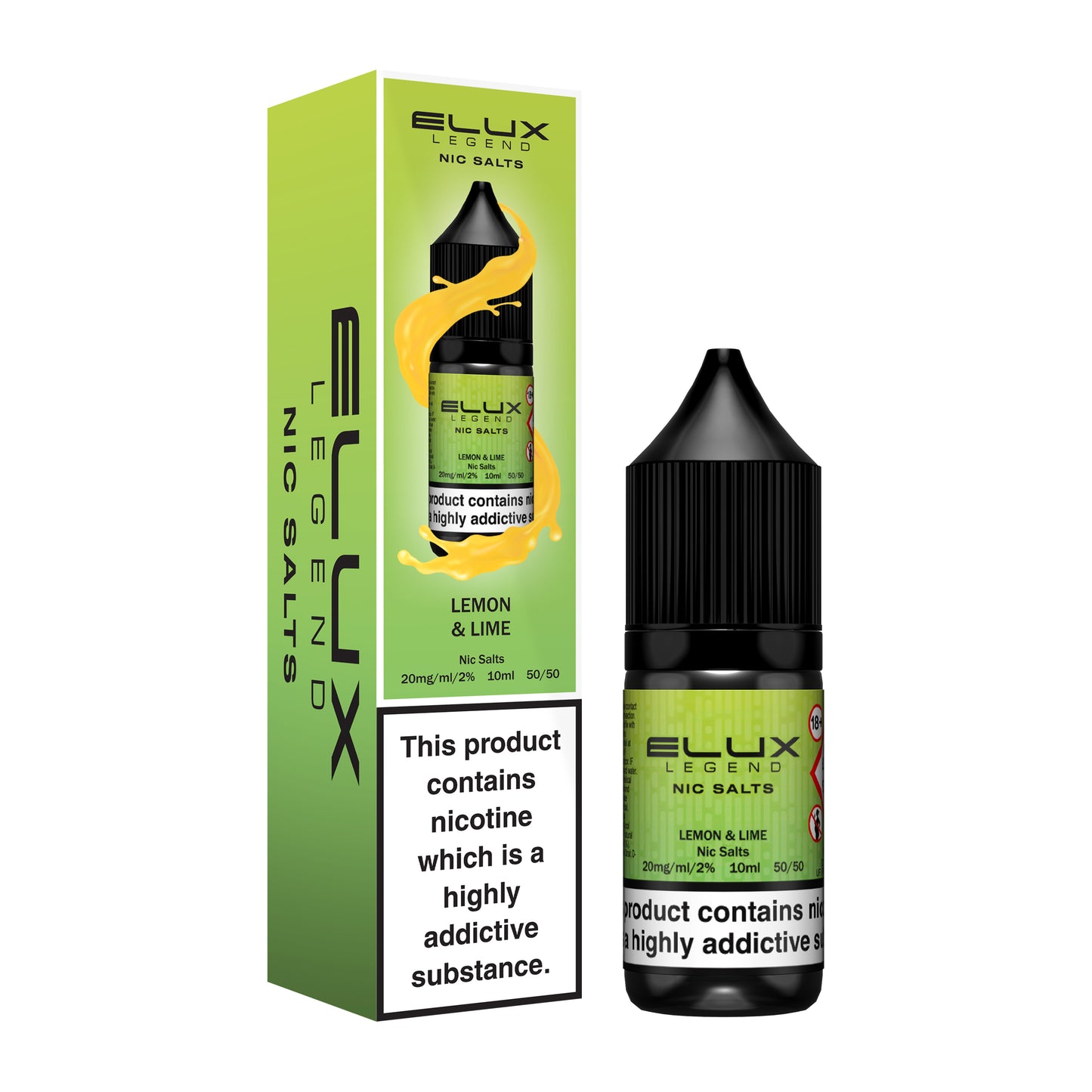 Elux Legend - Lemon & Lime 10ml E-liquid Salt Nic
