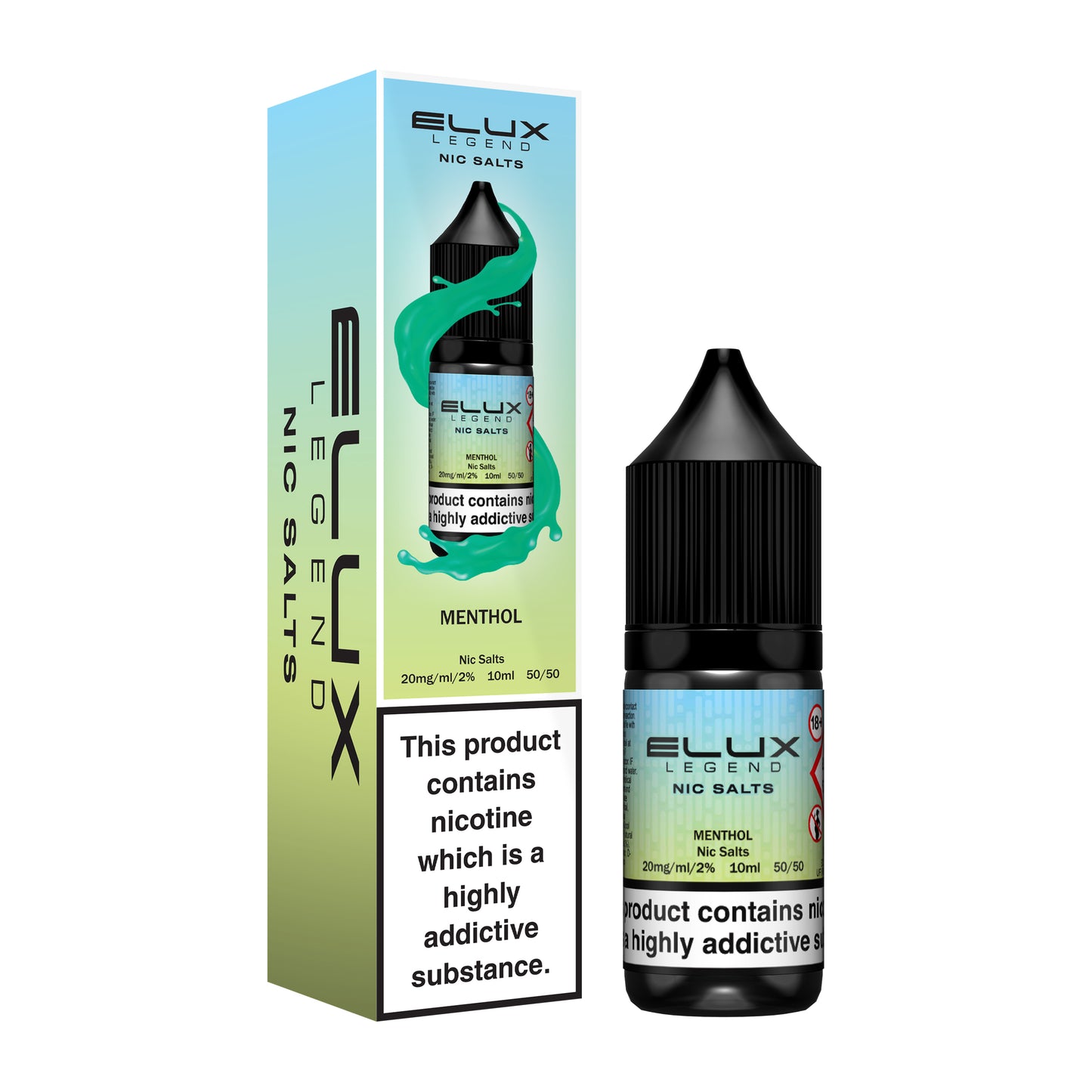 Elux Legend - Menthol 10ml E-liquid Salt Nic