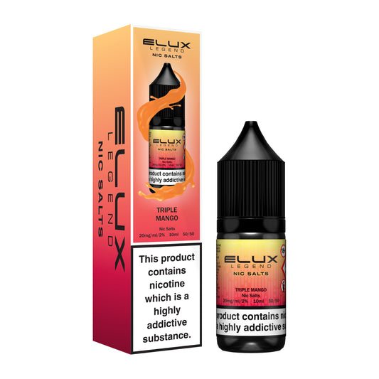 Elux Legend - Triple Mango 10ml E-liquid Salt Nic