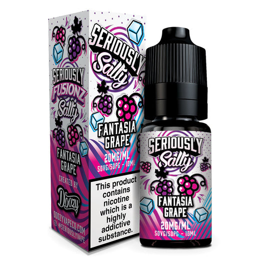 Seriously Fusionz - Fantasia Grape E-liquid Salt Nic