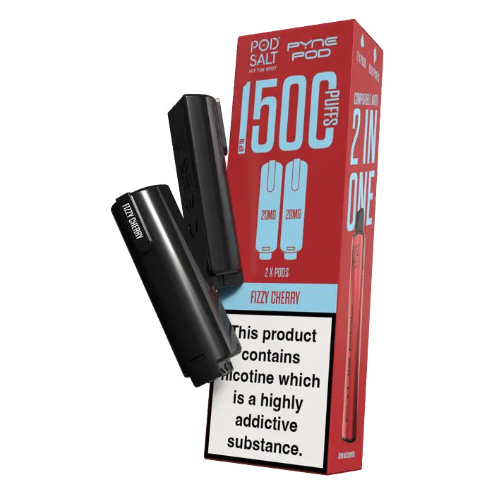 Pod Salt Pyne 2-in-1 - Replacement Pods - Fizzy Cherry