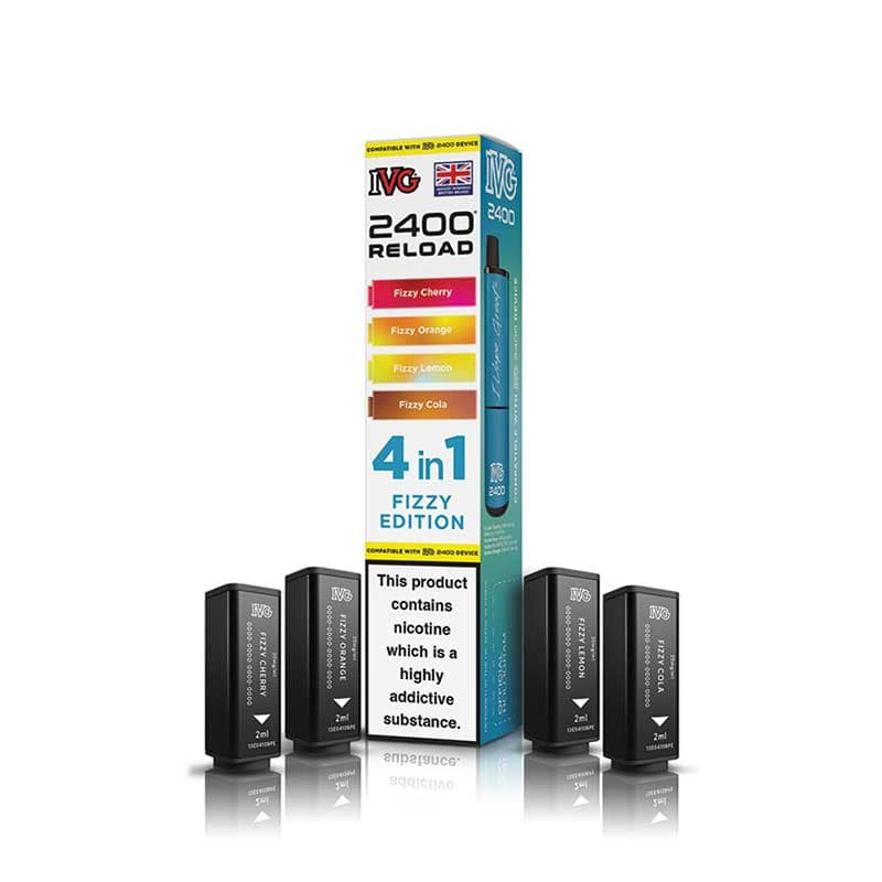 IVG 2400 4in1 Reload - Replacement Pods - Fizzy Edition