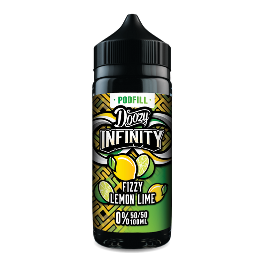 Doozy Infinity Pod Fill - Fizzy Lemon Lime 120ml 50/50 Shortfill