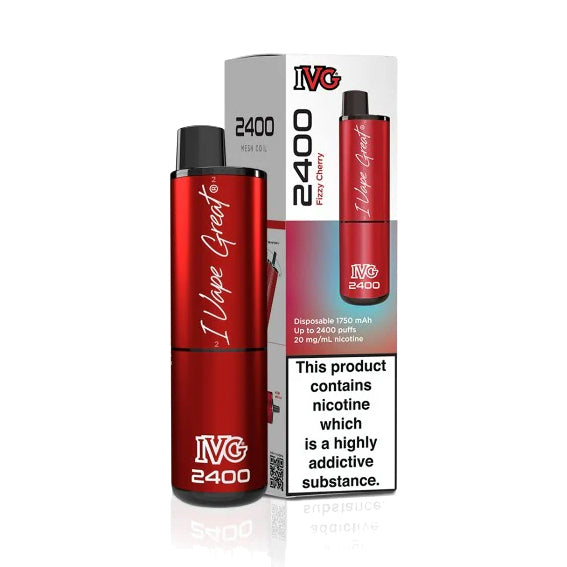 IVG 2400 4in1 Reload - Rechargeable Pod Device - Fizzy Cherry