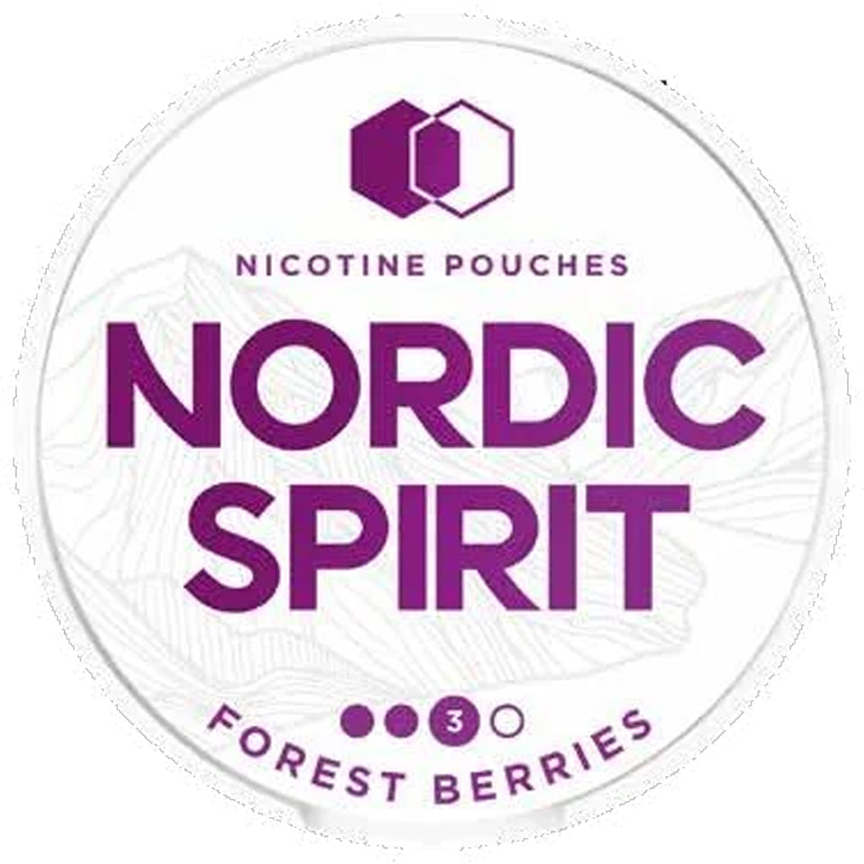 Nordic Spirit Nicotine Pouches - Forest Berries (Pack of 20)