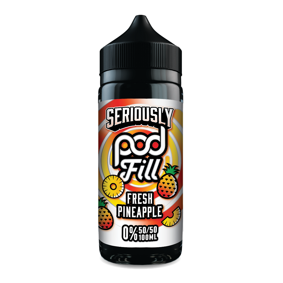 Seriously Doozy Pod Fill - Fresh Pineapple 120ml 50/50 Shortfill