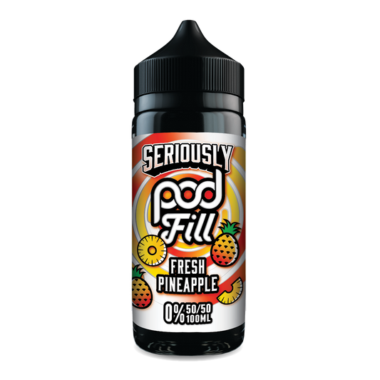 Seriously Doozy Pod Fill - Fresh Pineapple 120ml 50/50 Shortfill
