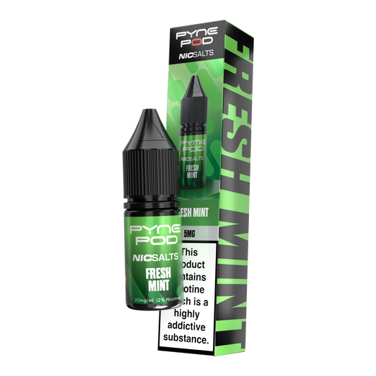 Pyne Pod Nic Salts - Fresh Mint E-liquid Salt Nic