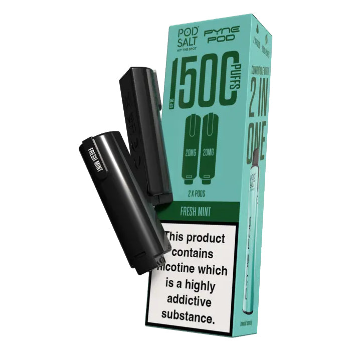 Pod Salt Pyne 2-in-1 - Replacement Pods - Fresh Mint