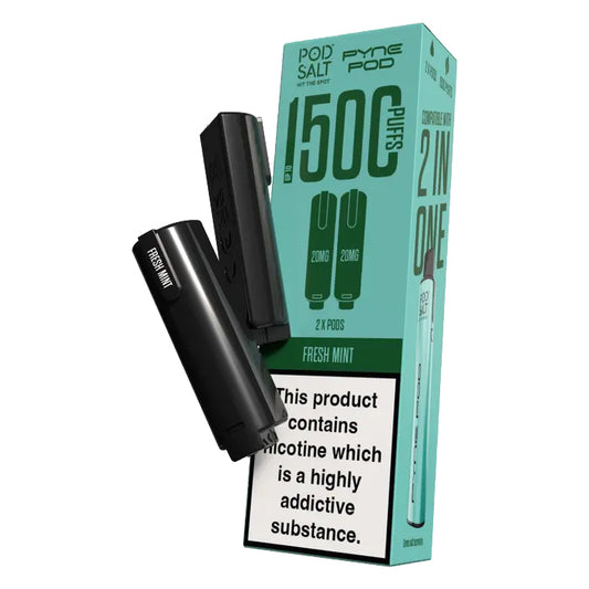 Pod Salt Pyne 2-in-1 - Replacement Pods - Fresh Mint