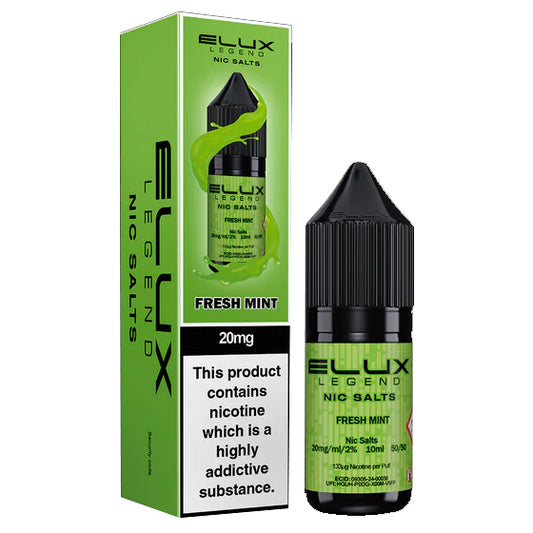 Elux Legend - Fresh Mint 10ml E-liquid Salt Nic