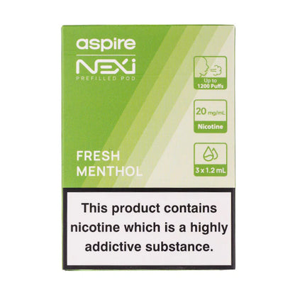 Aspire - Nexi One Flavour Pods x 3 (Pack)