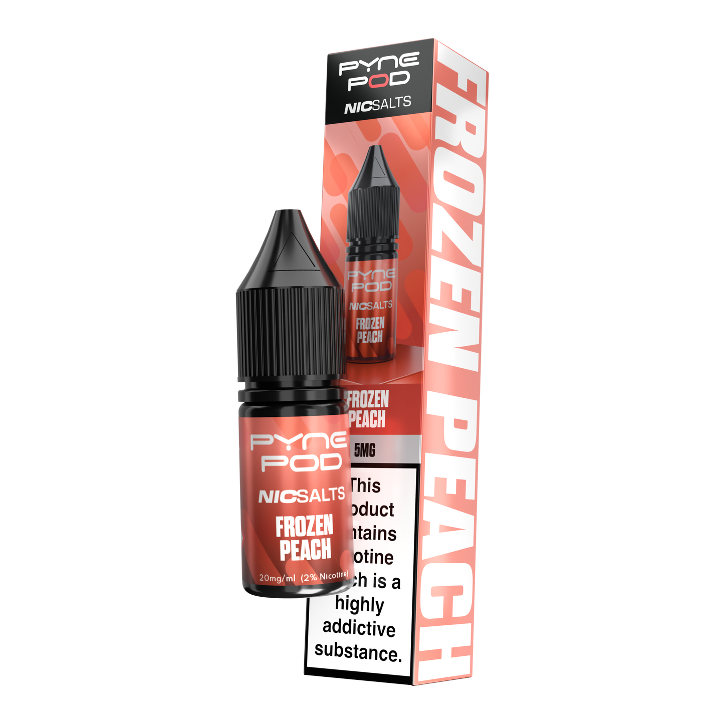 Pyne Pod Nic Salts - Frozen Peach E-liquid Salt Nic