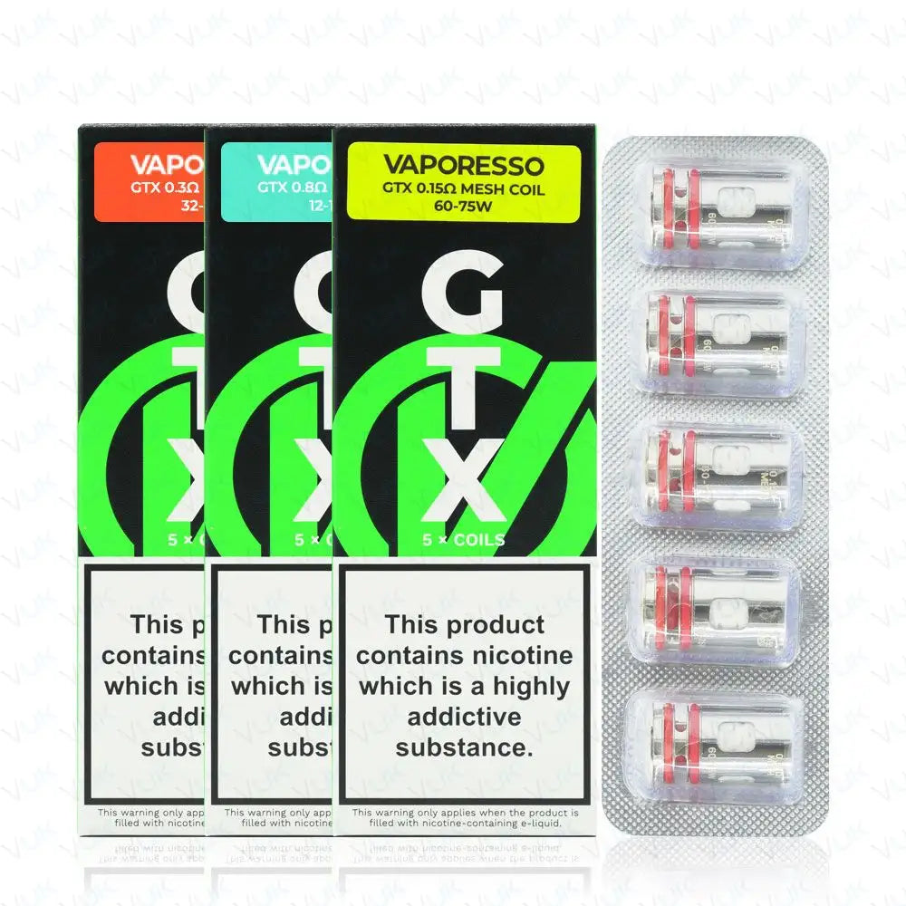 Vaporesso GTX Coils - Pack of 5 - Ubervape