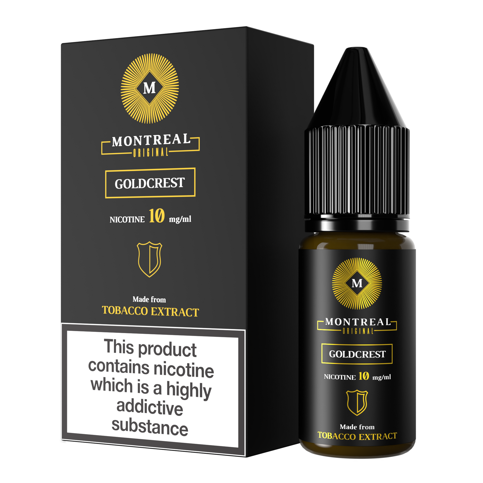 Montreal Original - Goldcrest 10ml E-liquid Nic Salt - Ubervape