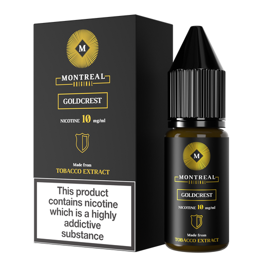 Montreal Original - Goldcrest 10ml E-liquid Nic Salt - Ubervape