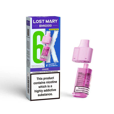 Lost Mary BM6000 - Replacement Pods - Grape