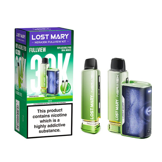 Lost Mary Nera30k - Rechargeable Disposable Pod Device - Green Edition