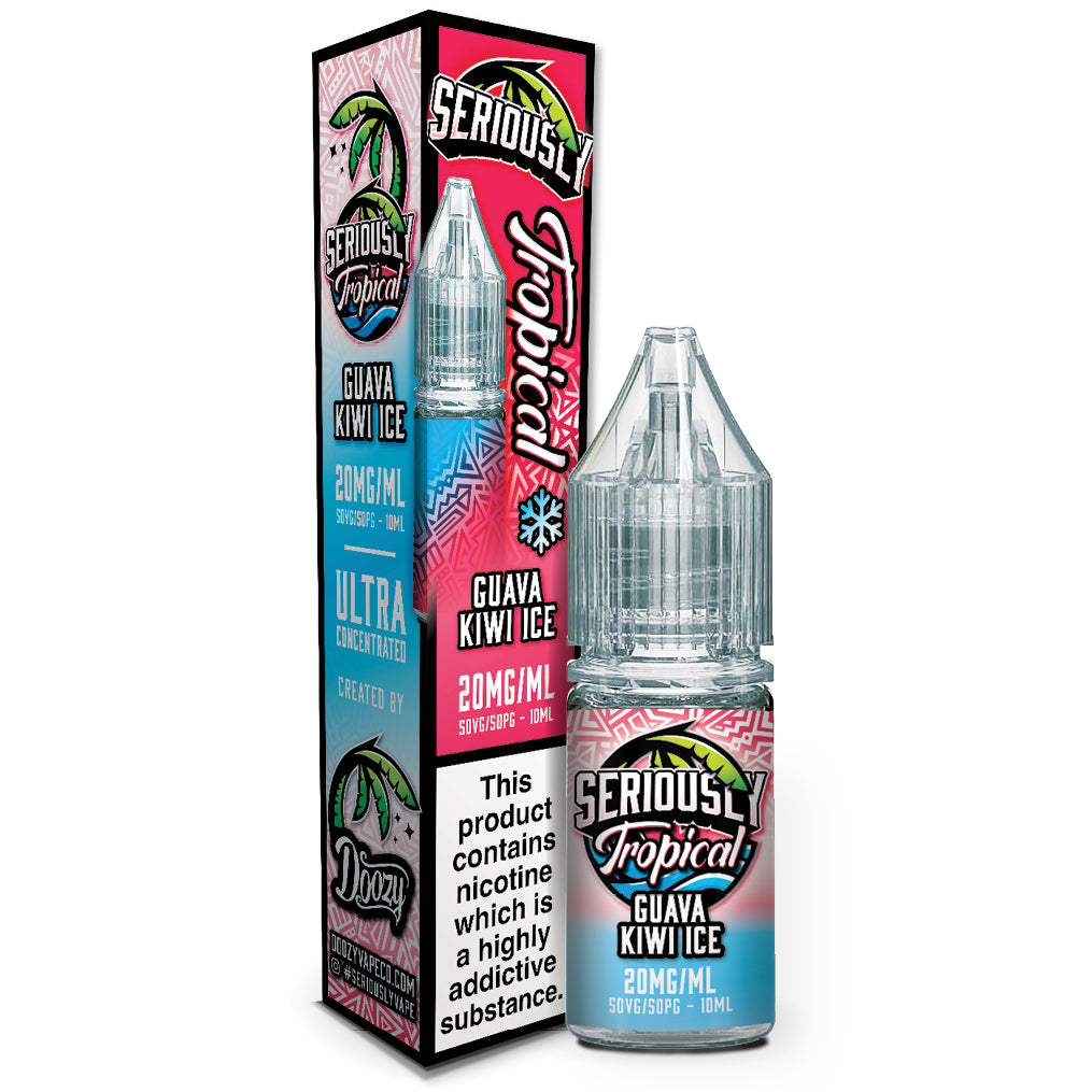 Seriously Tropical - Kiwi Guava Ice E-liquid Salt Nic - Ubervape