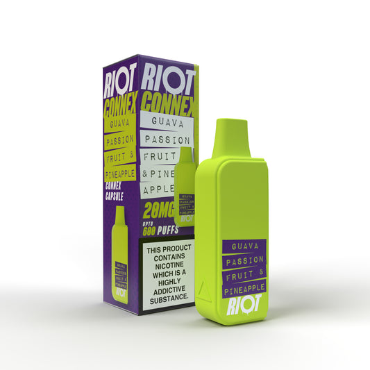 Riot Connex - Guava Passion Fruit Pineapple - 2ml Pre-filled Pod