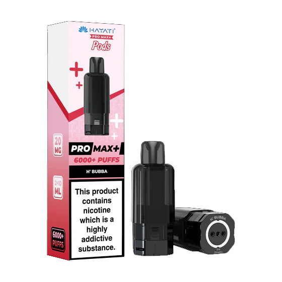 Hayati Pro Max Plus - Refill Pack - H'bubba - Ubervape