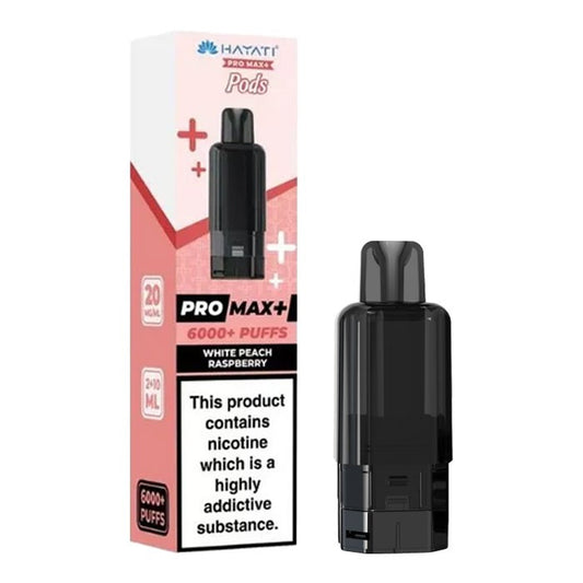 Hayati Pro Max Plus - Refill Pack - White Peach Raspberry - Ubervape